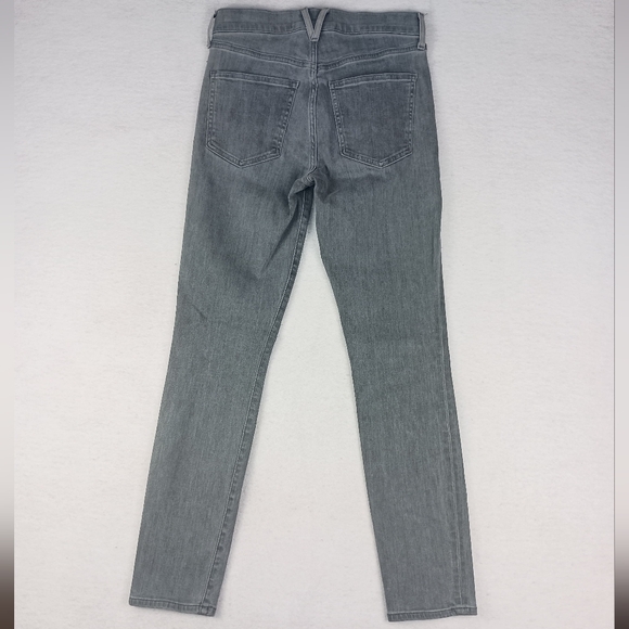 Veronica Beard Debbie High Rise Skinny In Gray Wash Size Women's 27 $248 - Picture 3 of 6